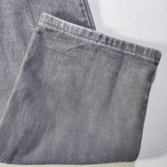 Vintage Signature by Levi Strauss jeans men's size W36/L32 black straight leg - Picture 11 of 14